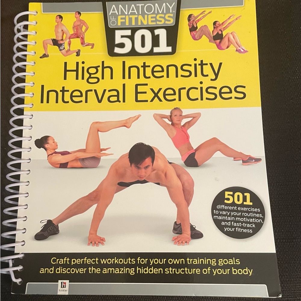 Anatomy of Fitness: High Intensity Interval Exercises Book